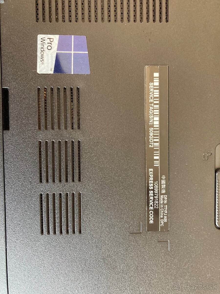 DELL VOSTRO 3558 i3-4005U 1.7GHz 4GB - 10