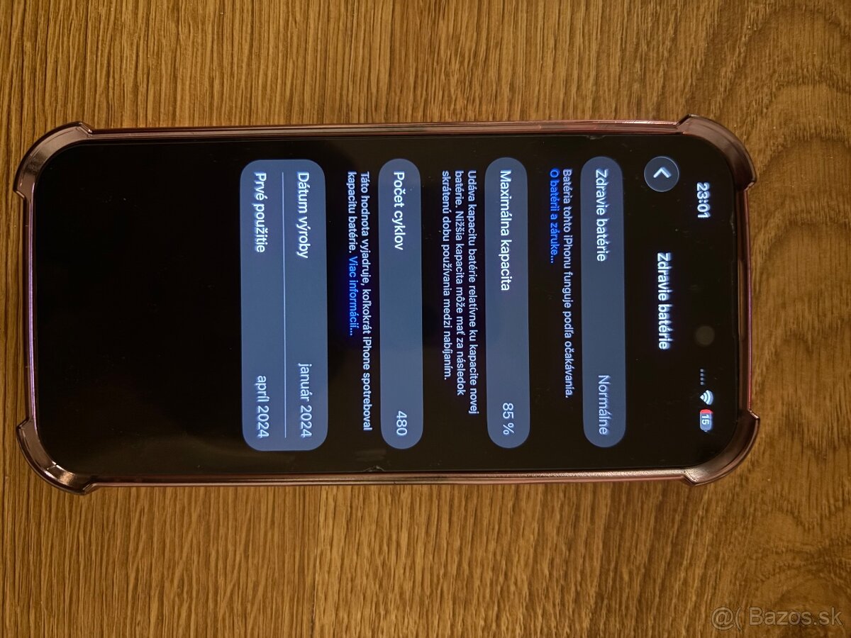 Apple iphone 15 pink 128gb - 10