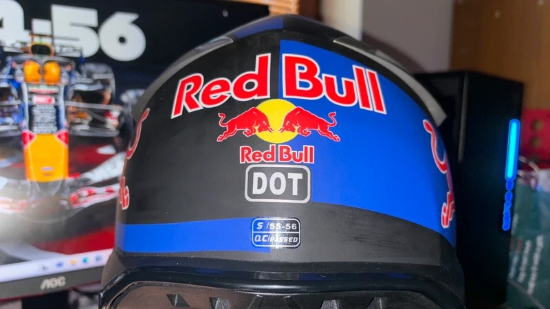 MX-MTB Redbull styled Helmet S/55-56 - 10