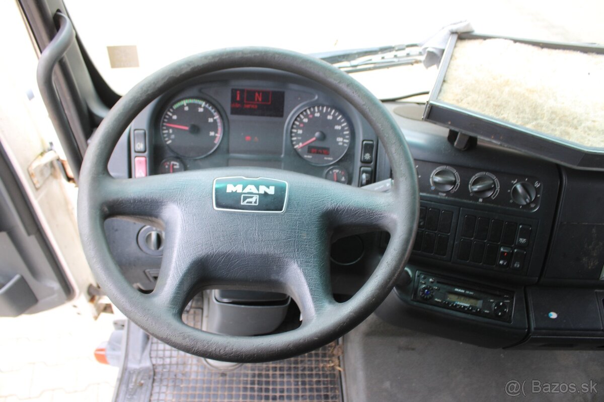 MAN TGL 8.180, EURO 2, HYDRAULICKÉ ČELO, BOČNICE - 10