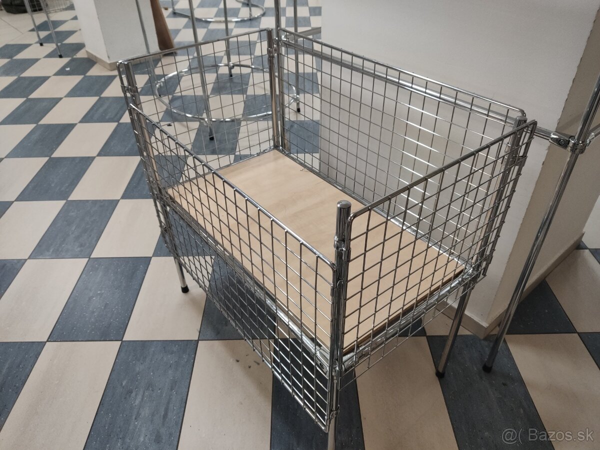 Regál Pult do obchodu trubkový systém - 10