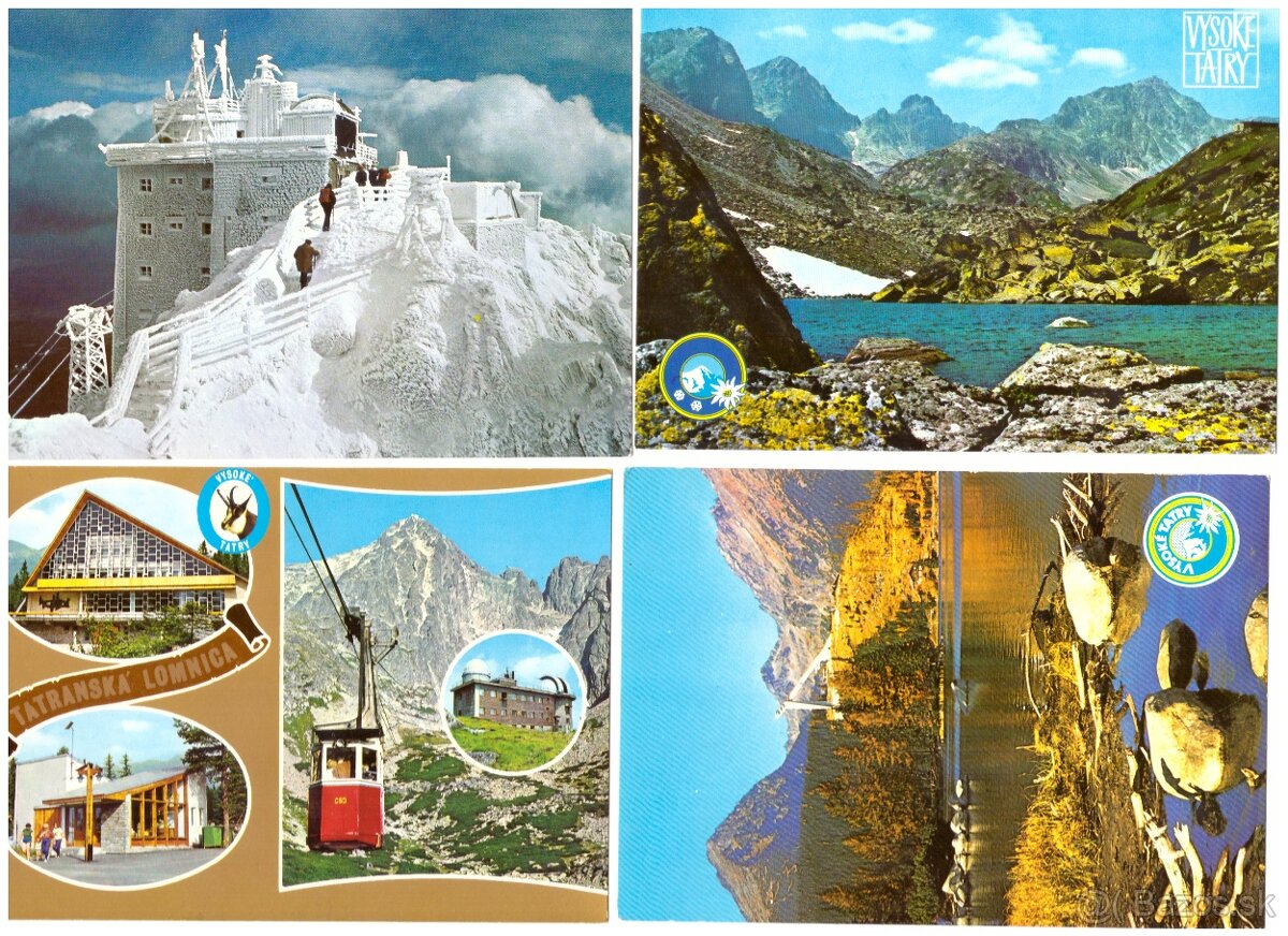 Pohľadnice Vysoké Tatry farebne - 10