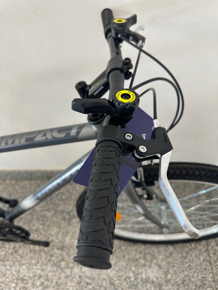 Kenzel COMPACT, 26", bicykel, veľ. 19", šedá metalíza - 10