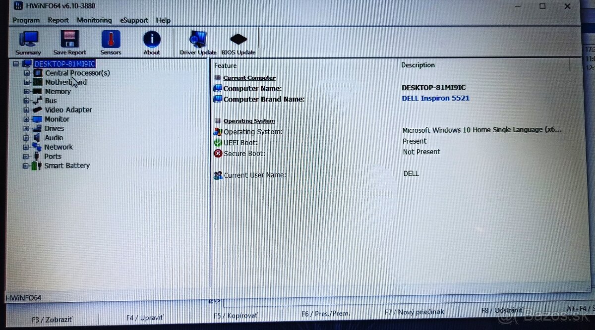 Predám DELL Inspiron 5521 - 10