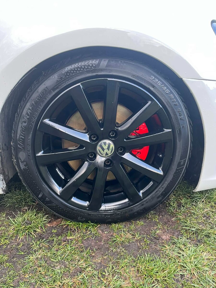 Elektróny Volkswagen 5x112 R17 komplet aj zo zimnými pneu - 10