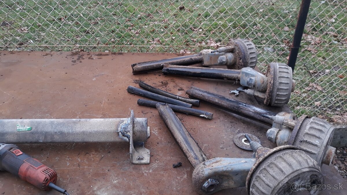 Náprava přívěsného vozíku Kempík - 10