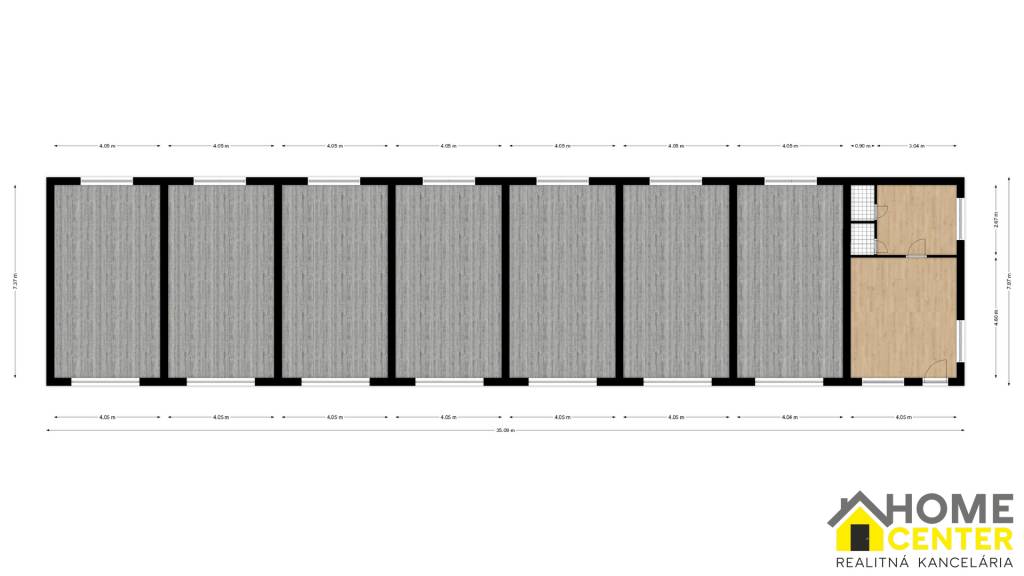 NA PREDAJ RODINNÝ DOM S VEDĽAJŠÍMI PRIESTORMI NA 2 HEKTÁROVO - 10