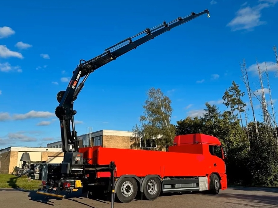 9585 - MAN TGS 26.470 - 6x2 – NOVÉ - Valník + HR-HIAB X 228- - 10