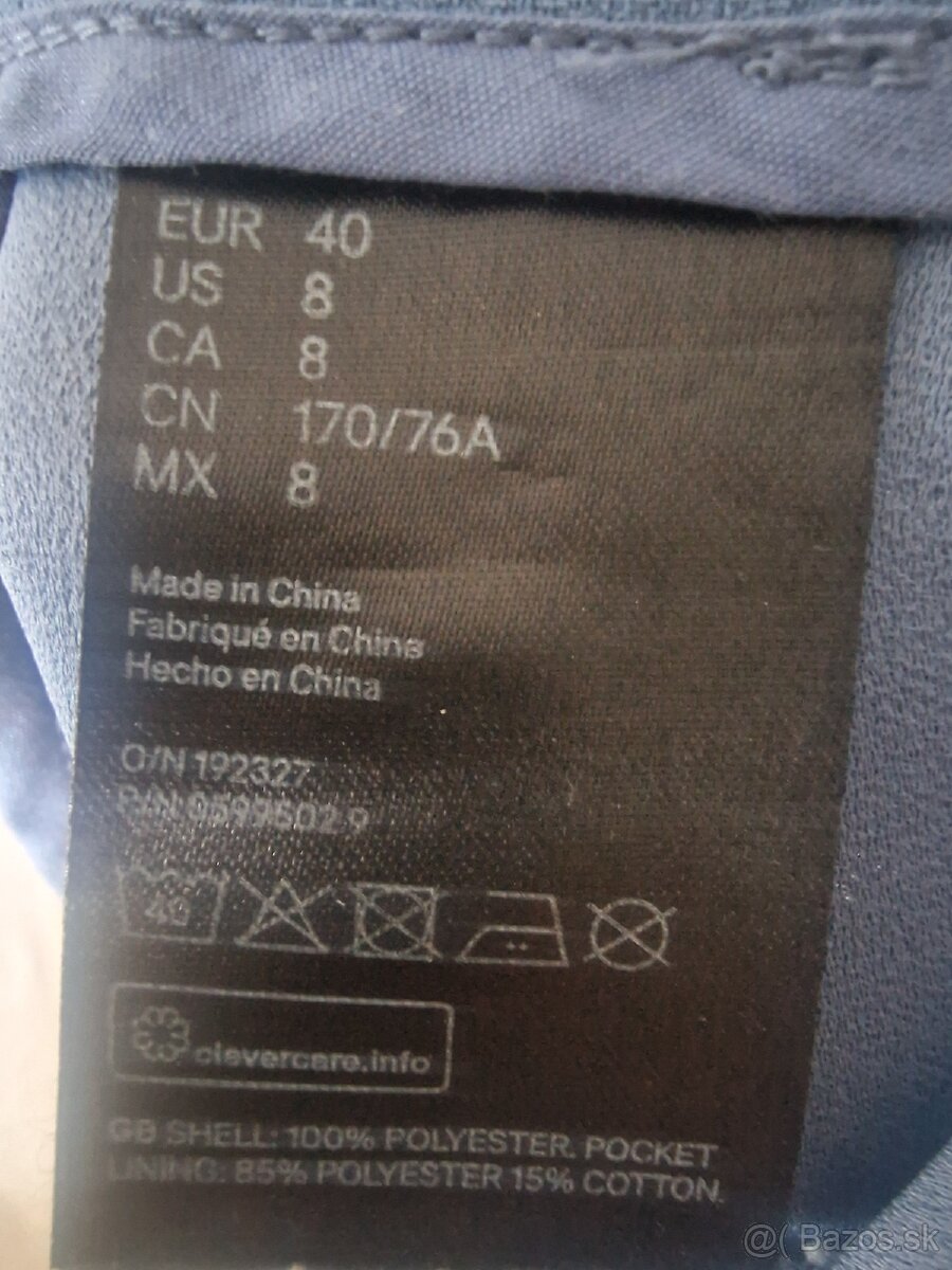 Elegantné nohavice zn.HM v.40 - 10