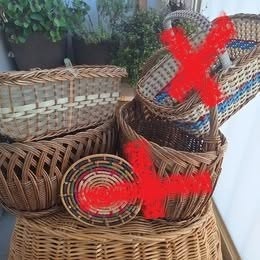 Prútené koše, košíky... - 10