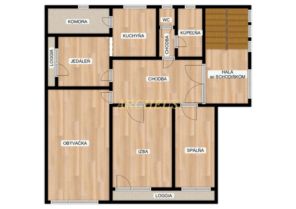 NA PREDAJ 5-IZB.ROD.DOM, POZEMOK 858M2, STARÁ MYJAVA - 10