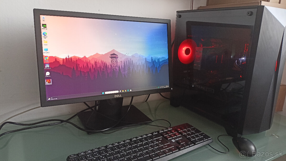 Herný PC s Monitorom |Intel-i5 4,3Ghz|RTX2060 6GB|16GB DDR4| - 10