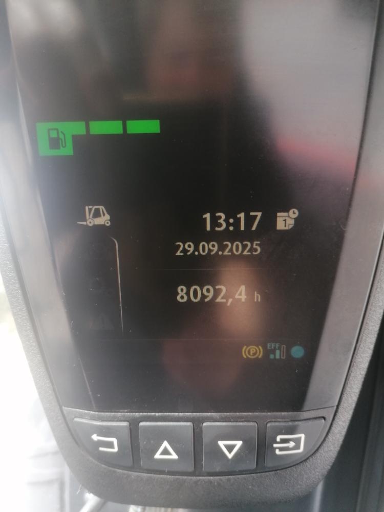 LINDE H50D-02 pozicionér + boční posuv 2019 váha rezervace - 10