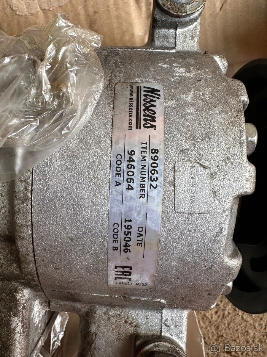 kompresor klimy, diely golf 5 combi 2009 - 10