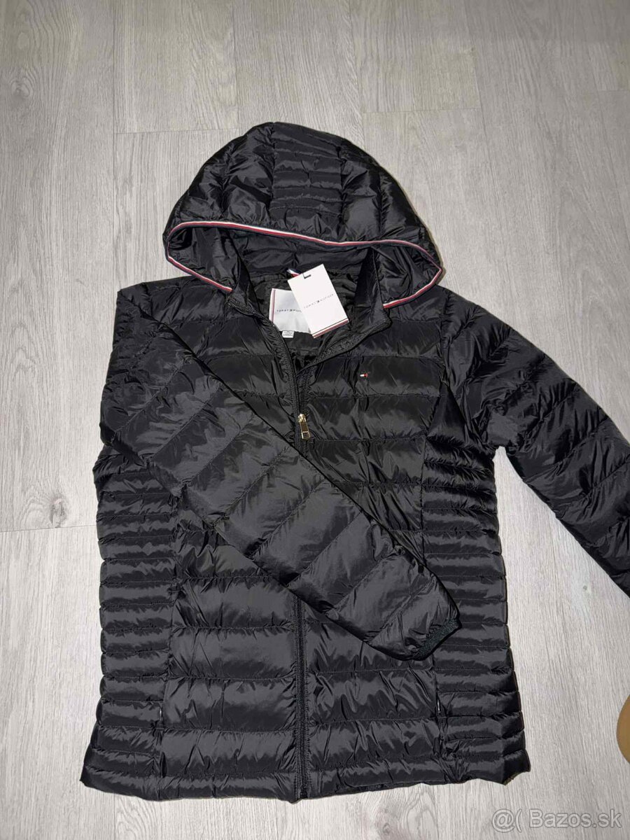 tommy hilfiger original stylova zimna luxusna bunda - 10