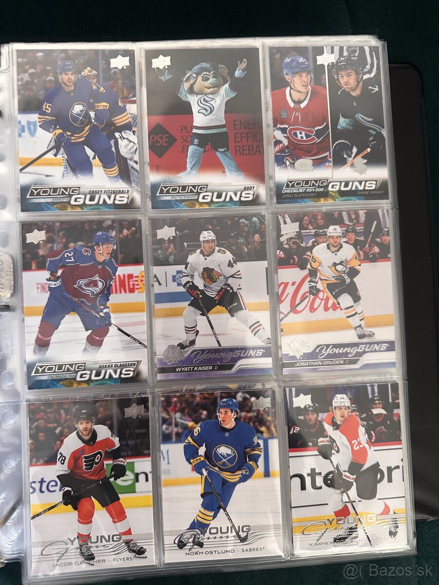 Hokejové kartičky 1 - 10