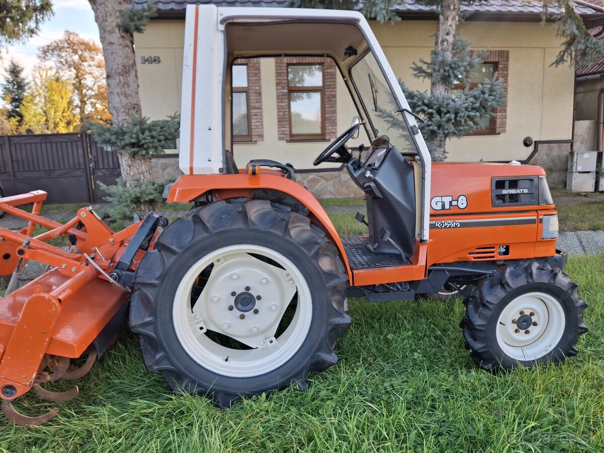 Malotraktor KUBOTA GT-8 - 10