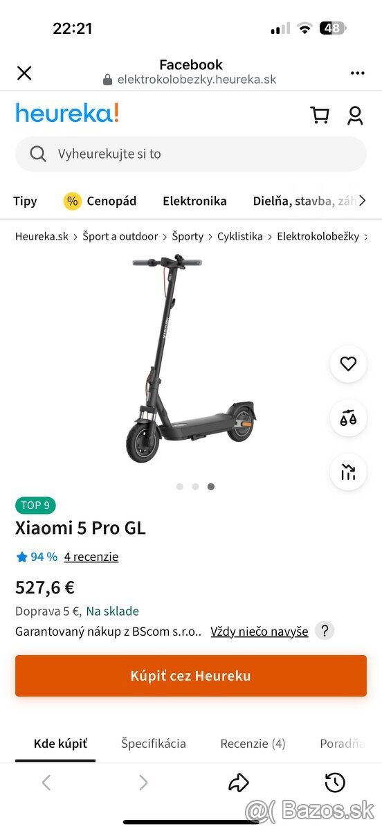 Xiaomi Electric Scooter 5 Pro GL. - 10