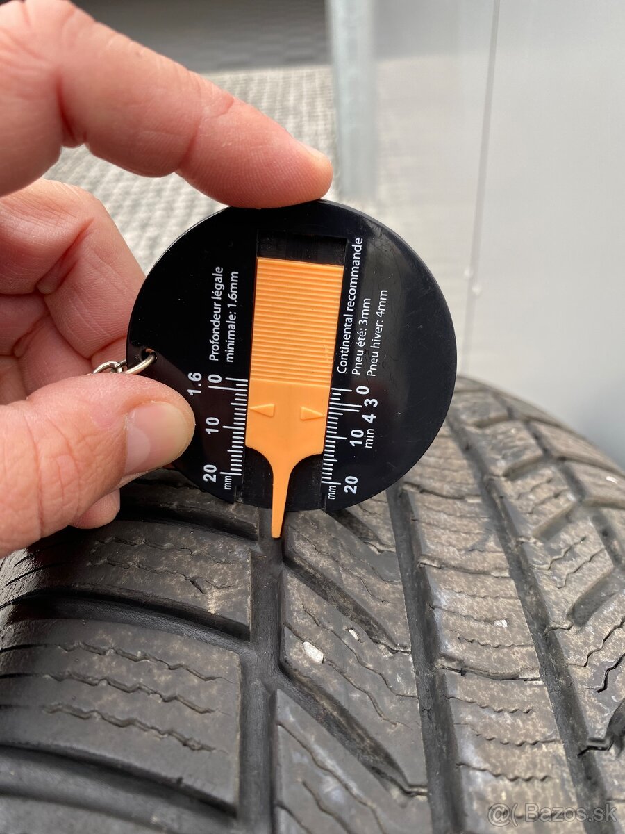 CONTINENTAL WINTER + ALU DISKY - 10