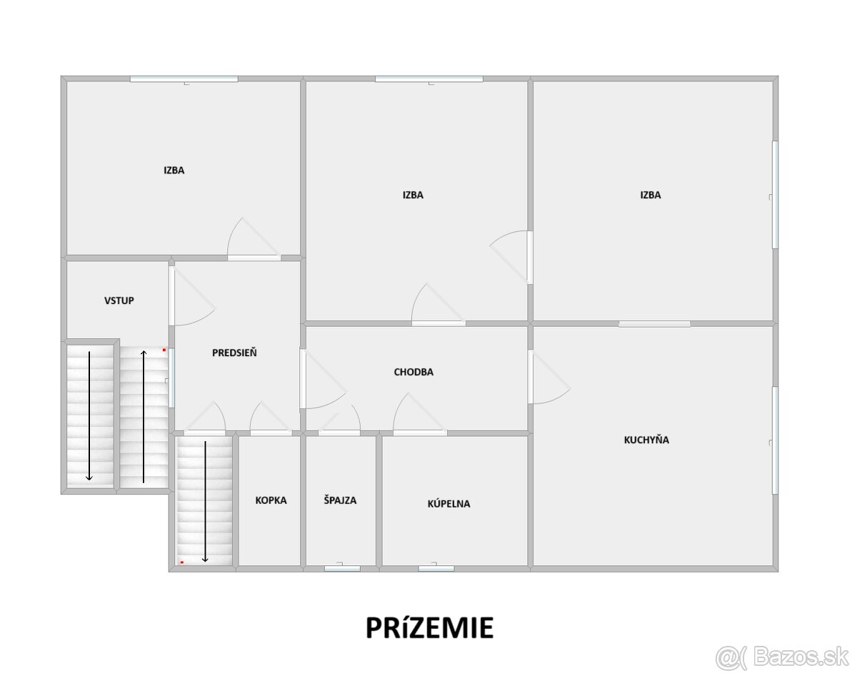 Predaj dvojgeneračného rodinného domu Bratislava Rača - 10