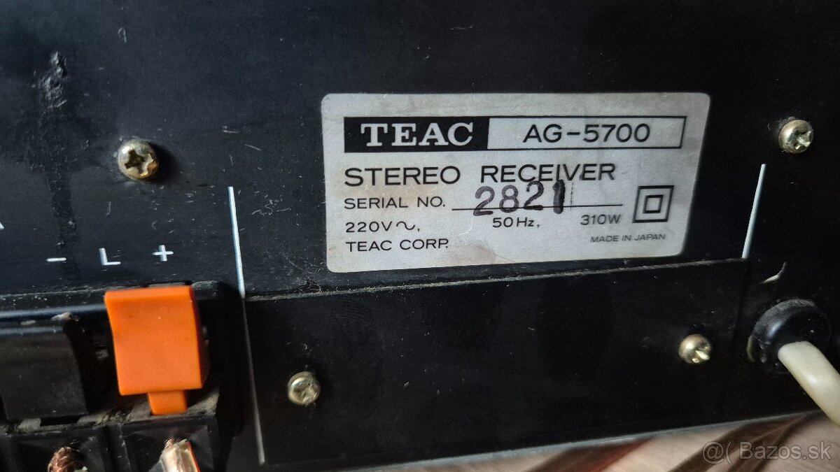 TEAC AG-5700 made in Japan 1977 - 10