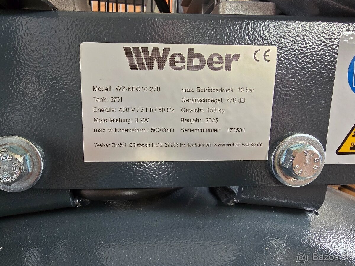 Taliansky KOMPRESOR 200L a 270L - 10