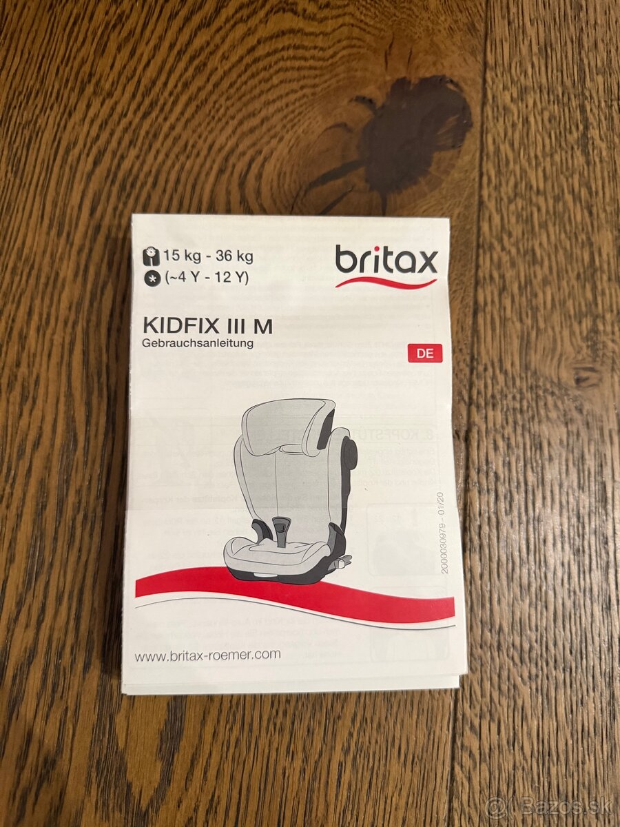 Autosedacka Britax römer KIDFIX III M - 10