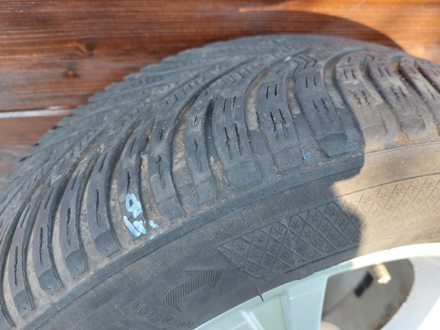 elektrony 5X108 R17 ET32 + 225/55 R17 zimné kleber - 10