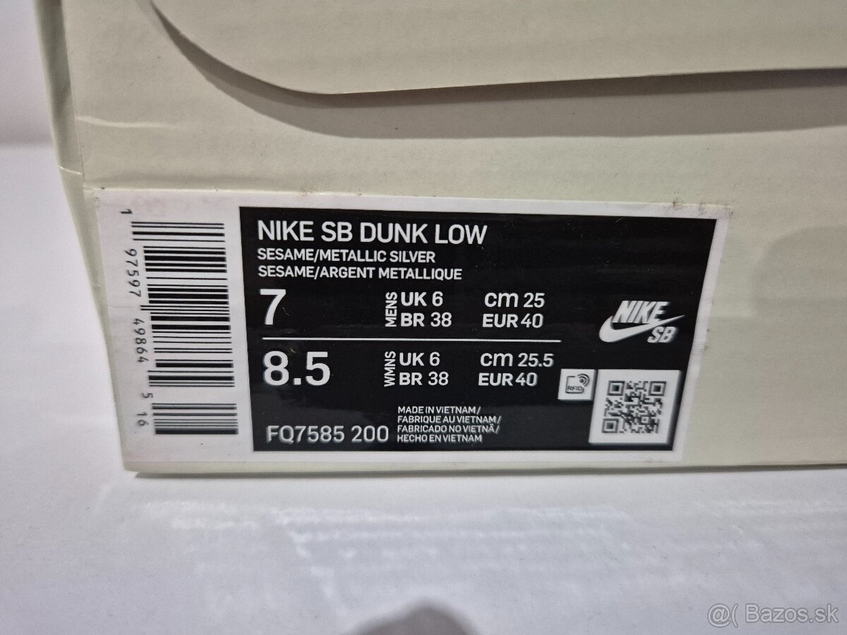 Nike SB Dunk Low Escargot - 10