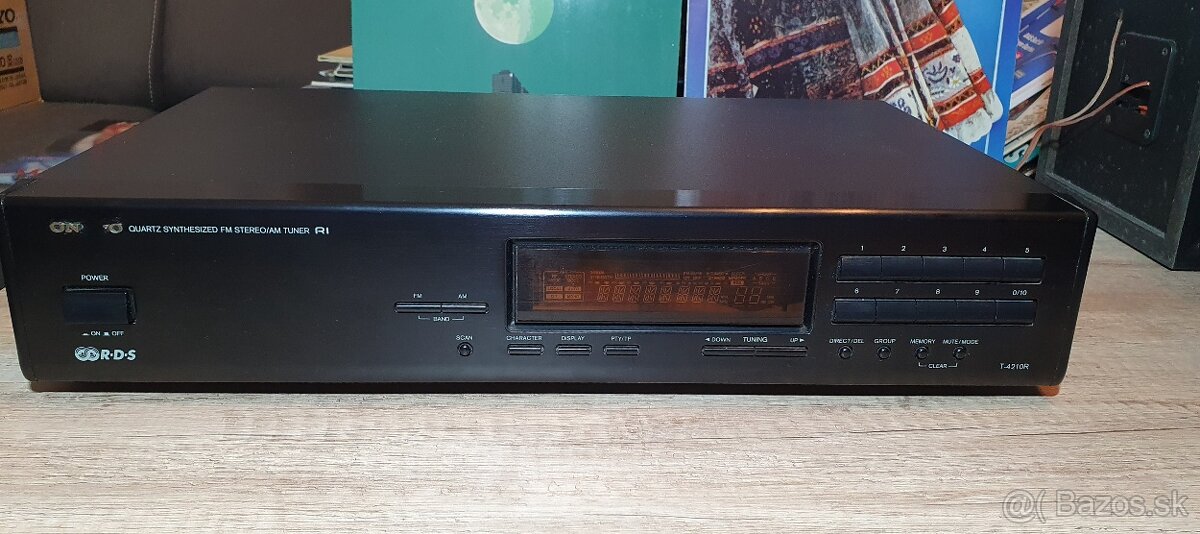Onkyo T-4210R tuner s RDS - 10