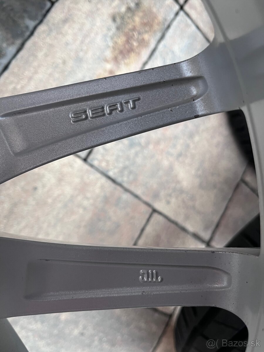 Orig. hliníkové disky Seat R18, 5x112 - 10