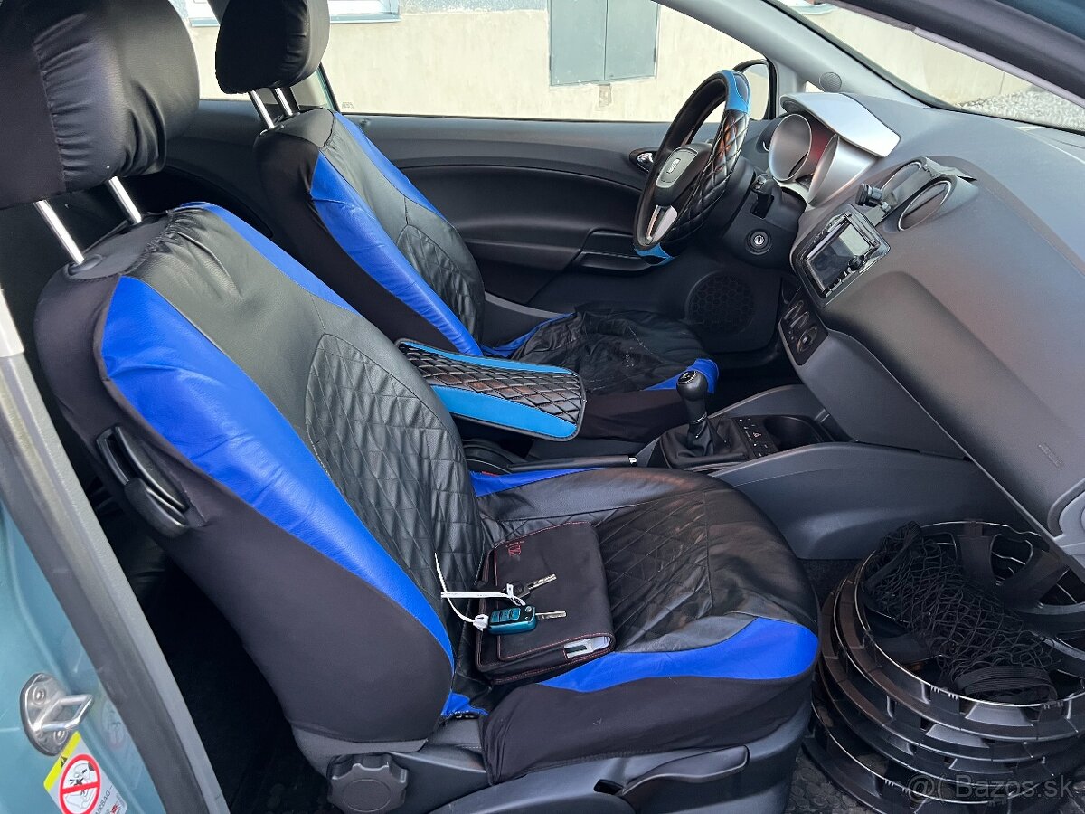 Seat Ibiza 1.2i12V 51KW VYHŘ.SEDAČKY KLIMA TAŽNÉ PARK.KAMERA - 10