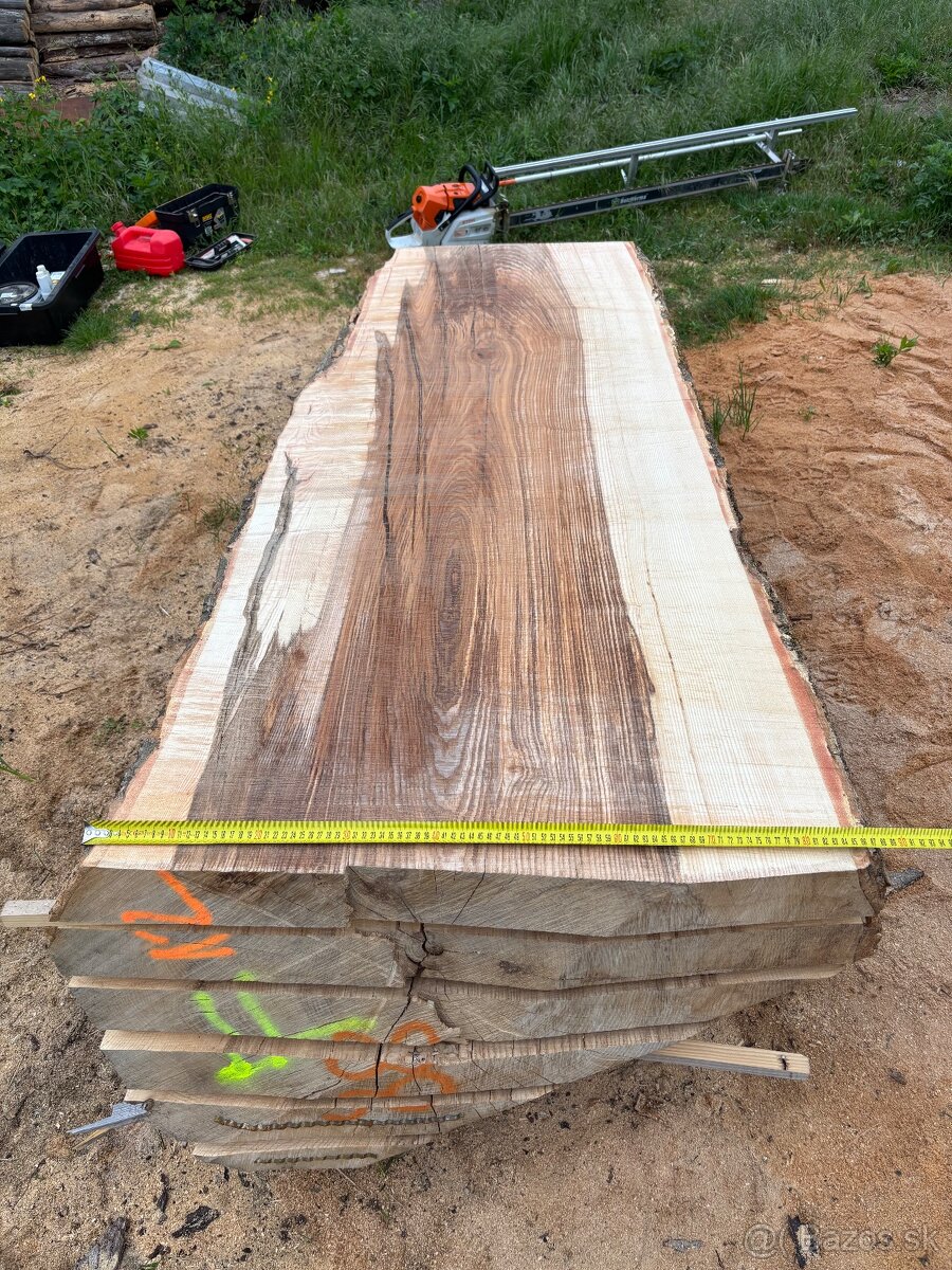 Predám rezivo Jaseň, šírka foršní od 50cm-130cm - 10