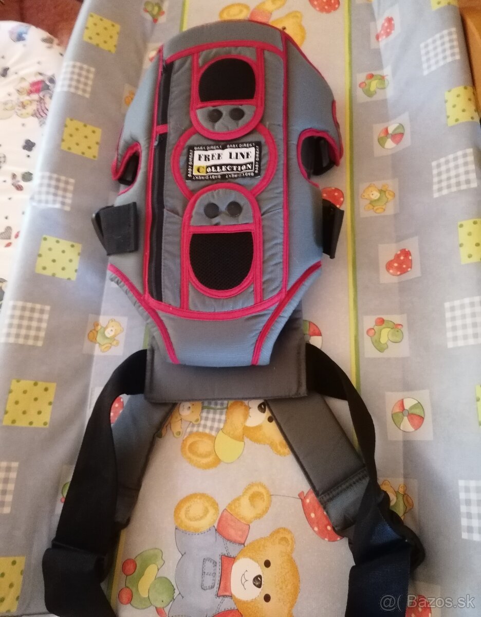 Detská postieľka, matrac, vanička, prebaľovacie pulty, nosič - 10