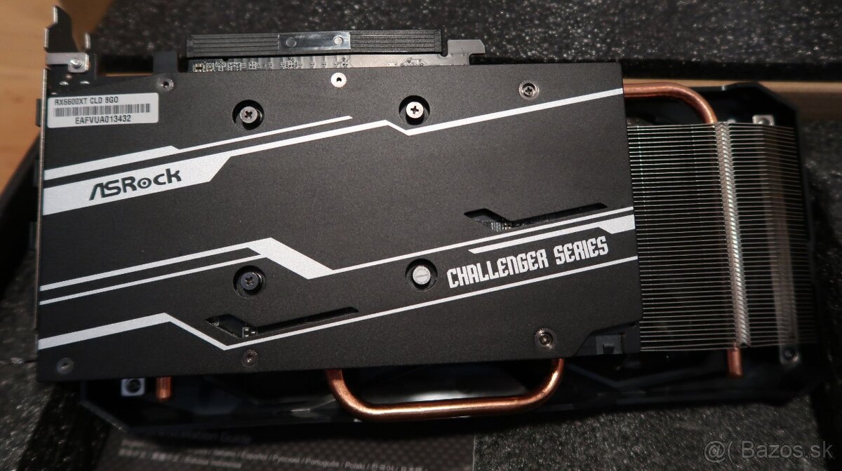 Predám GPU AMD Radeon RX 6600 XT AsRock Challenger - 10