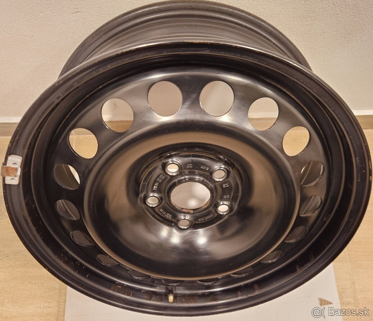 Originálne plechové disky VW - 5x112 r17 - 10