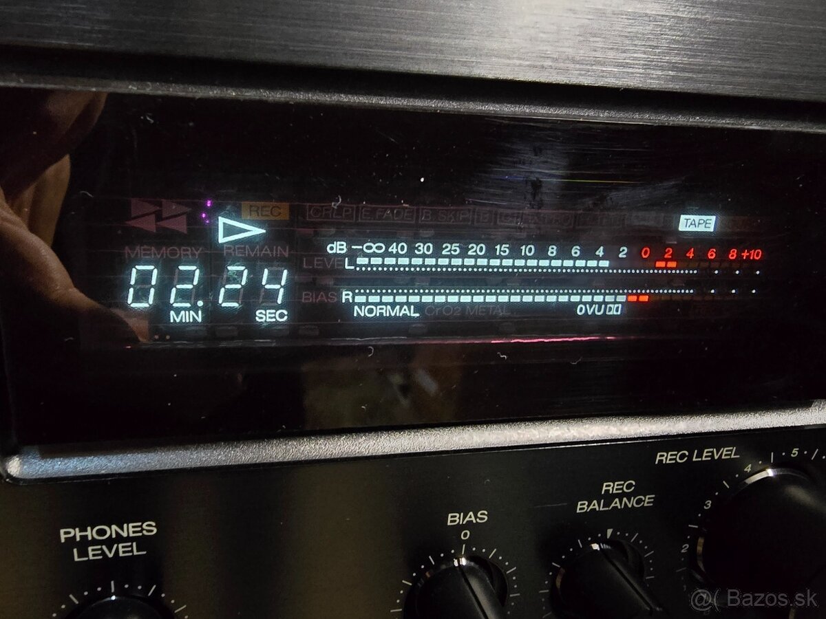 AKAI DX-57 kvalitný 3-hlavový deck - 10