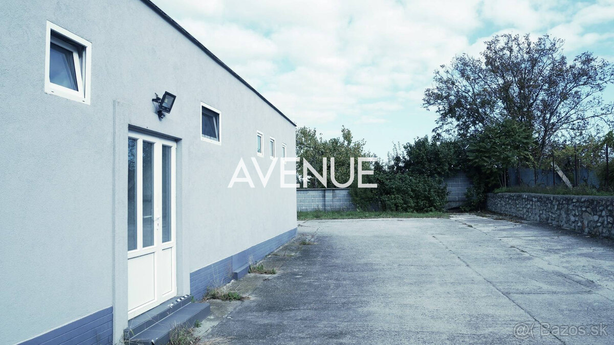 AVENUE I uzavretý obchodno – skladový objekt, DNV - 10