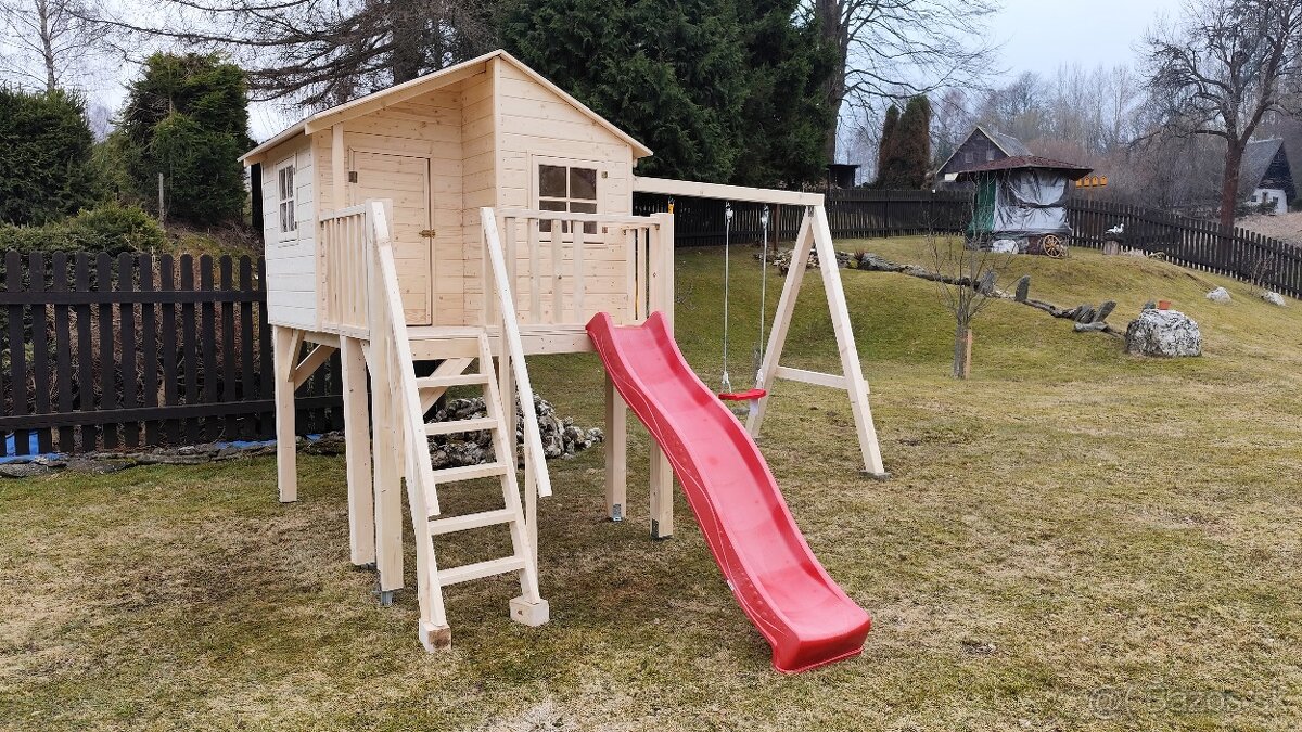 Detsky zahradny domcek Middle s montážou a s dovozom - 10