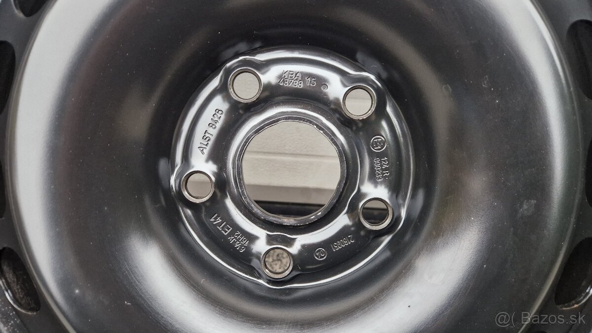 Zimné pneu 215/60 R16 99H 5x112, 6,5J ET 41 - 10