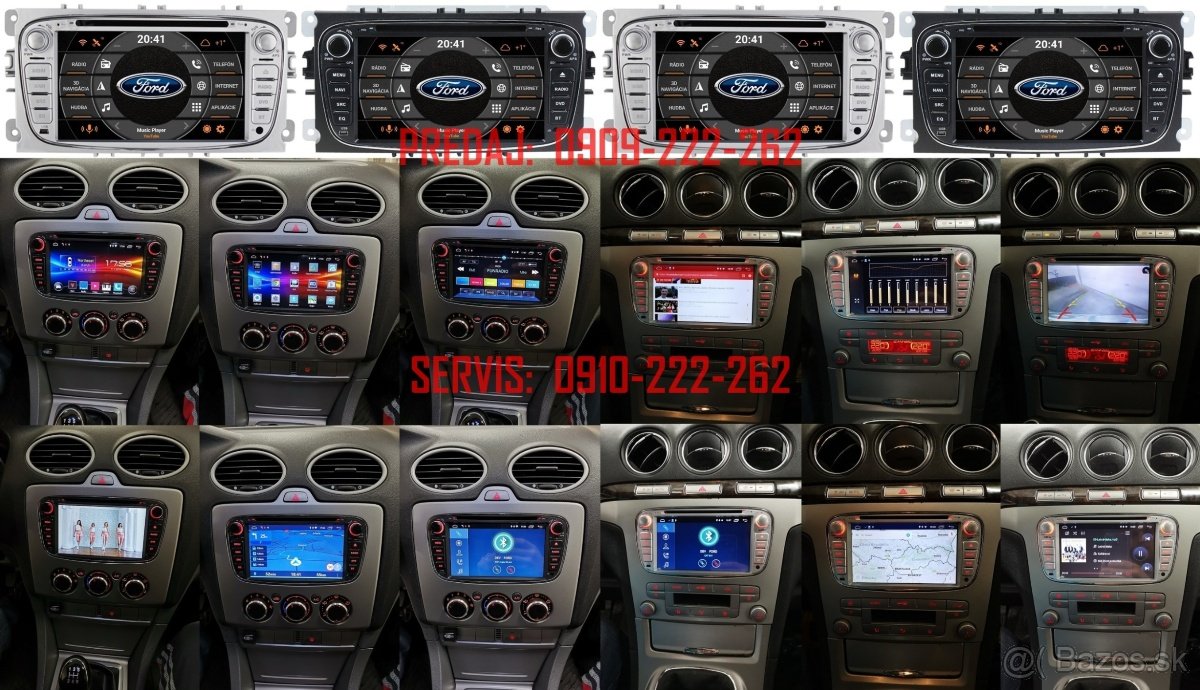 PREDAJ - MONTÁŽ GPS 2DIN AUTORÁDIÍ s ANDROIDOM - 10