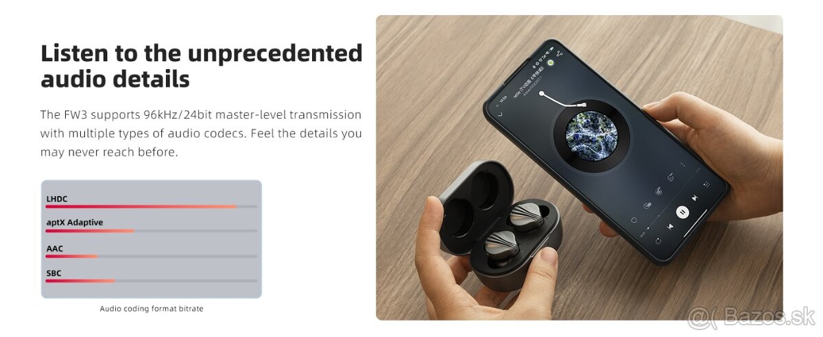 FiiO FW3 Interstellar Gray - 10