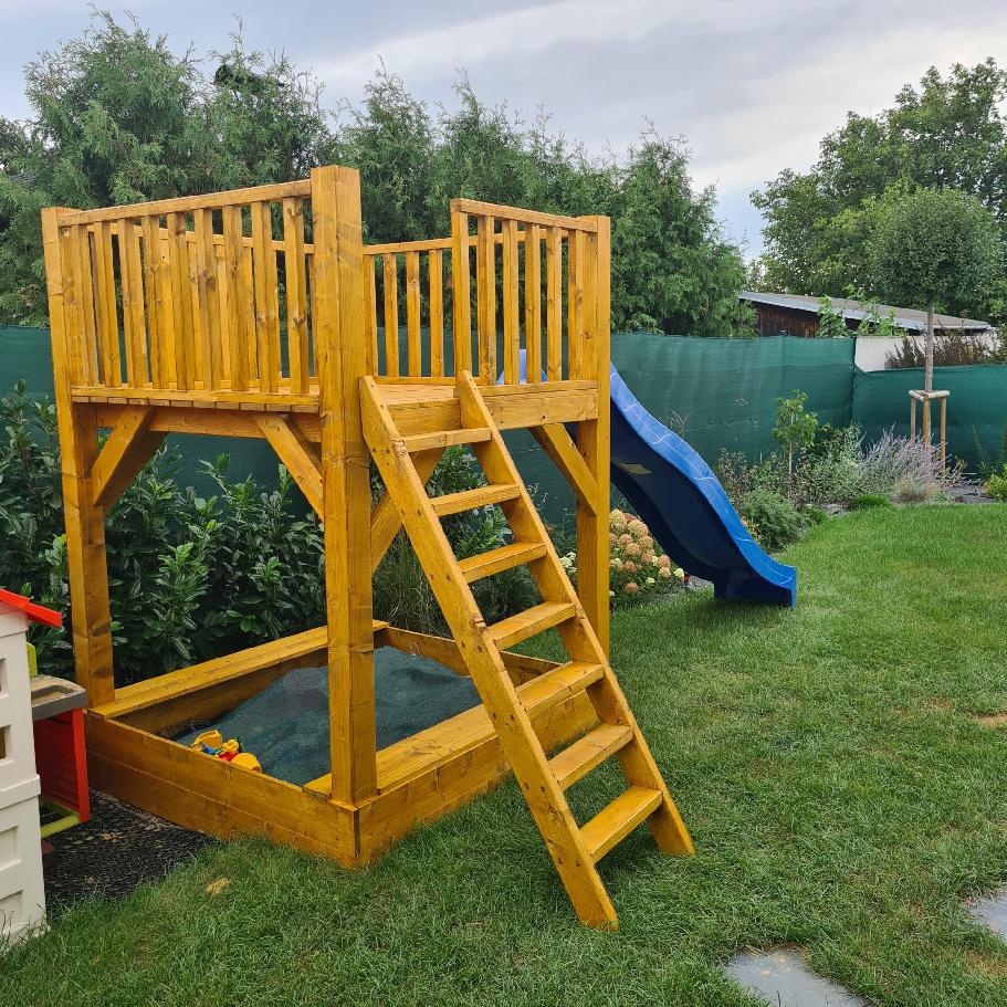 Detské ihrisko so šmykľavkou s montážou a s dovozom - 10