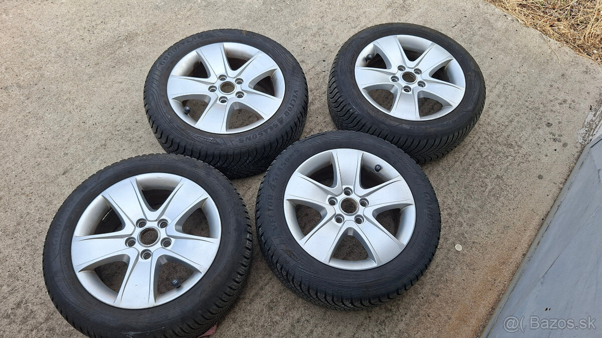 celoročné pneumatiky 205/55r16 5x112r16 - 10