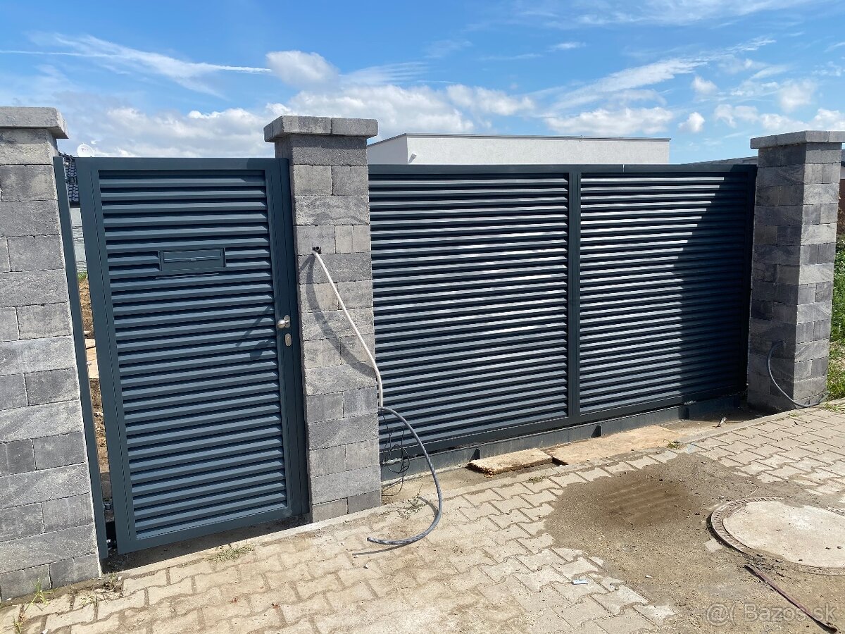 Brány, Bránky, Ploty, Zábradlia, Pristrešky, - 10