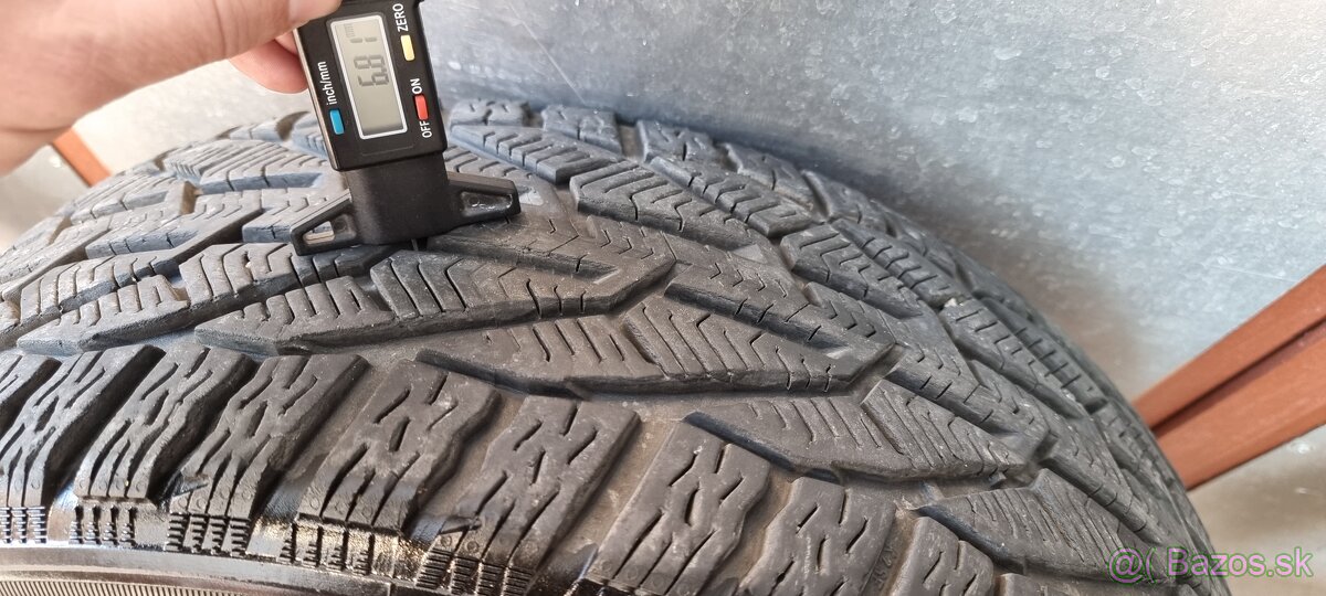 Predám zimné pneumatiky 225/45 r17na elektronoch Skoda Denom - 10