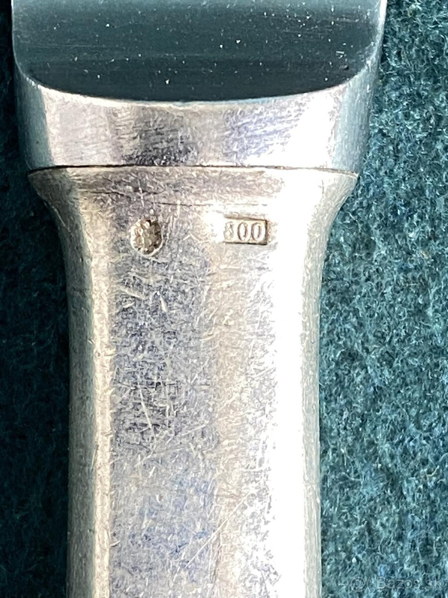 Strieborný príbor Ag 800 punce ČSR - 10