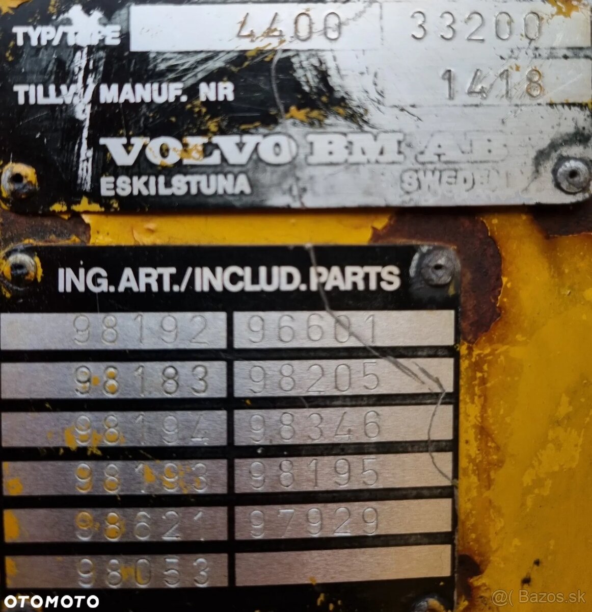 Nakladač Volvo BM 4400, Fadroma - Dovezené z Nórska - 10