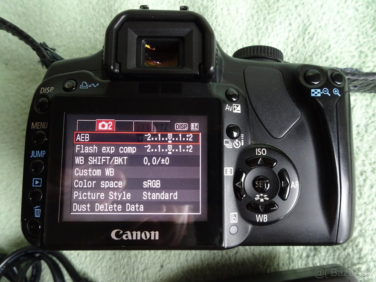 Predám japon. dig. zrkadlovku CANON 400D s bat. + nab... - 10