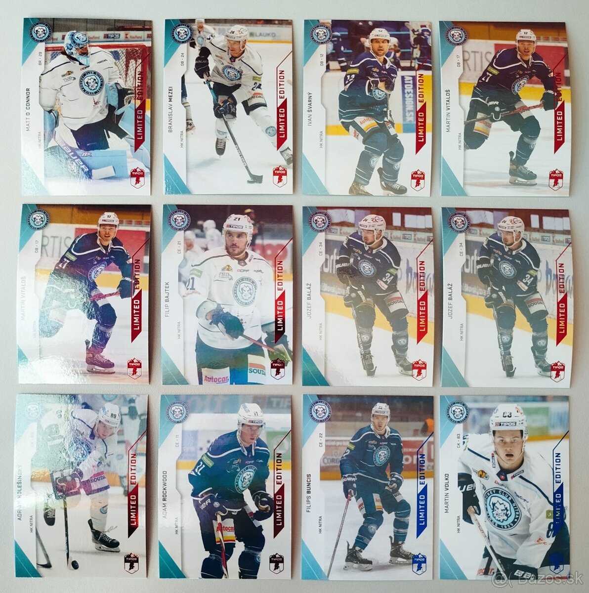 Hokejové kartičky TIPOS EXTRALIGA 2025/2026 - HK NITRA - 10